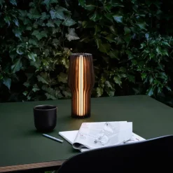 Radiant LED batteri lampe smoked