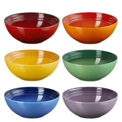 Rainbow dyp tallerken 16 cm 6 stk
