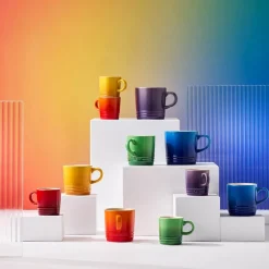 Rainbow espressokrus 10 cl 6 stk