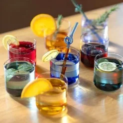 Rainbow glass 41 cl gul
