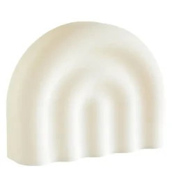 Rainbow nattlampe 18 cm offwhite