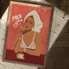 Raissa Oltmanns poster 50x70 cm fuck you