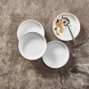 RAW Arctic White dyp tallerken 19 cm