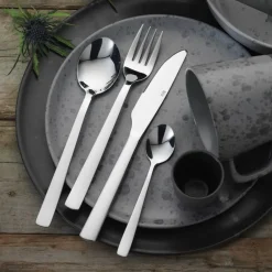 Raw bestikksett 24 deler stål