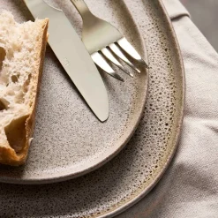 RAW Organic tallerken 24x21 cm sandy beige