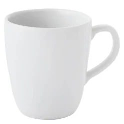RAW Pure Porcelain krus med hank 35 cl hvit