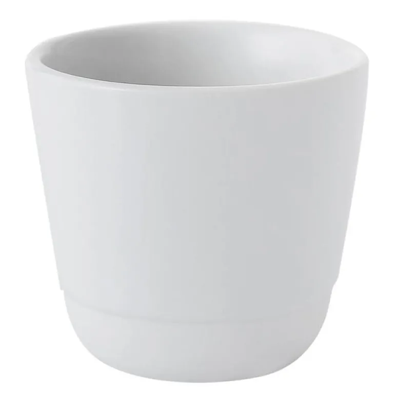 RAW Pure Porcelain krus uten hank 20 cl hvit