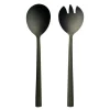 RAW salatsett 2 deler matte black