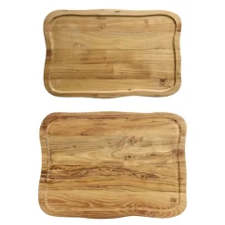 Raw skjærebrettsett 2 deler teak