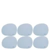 RAW Soft glassbrikke 6 stk sky blue