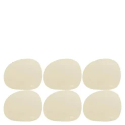 RAW Soft glassbrikke 6 stk spring sand