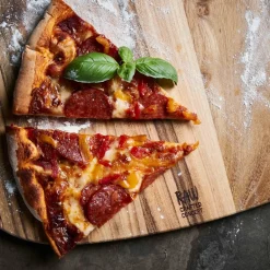 RAW Teak pizza/serveringsbrett 46x38 cm