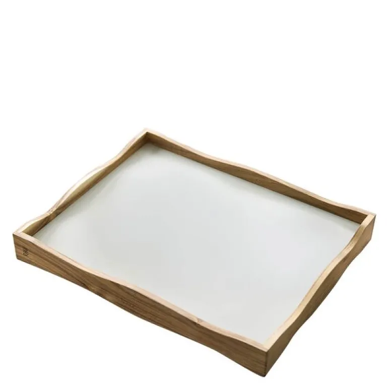 RAW Teak vendbart brett 38 cm