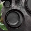 RAW Titanium Black suppetallerken 19,4 cm