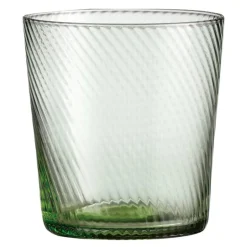 RAW Unique swirl vannglass 30 cl green