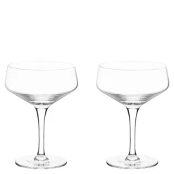Raye vinklet cocktailglass i krystall 21 cl 2 stk