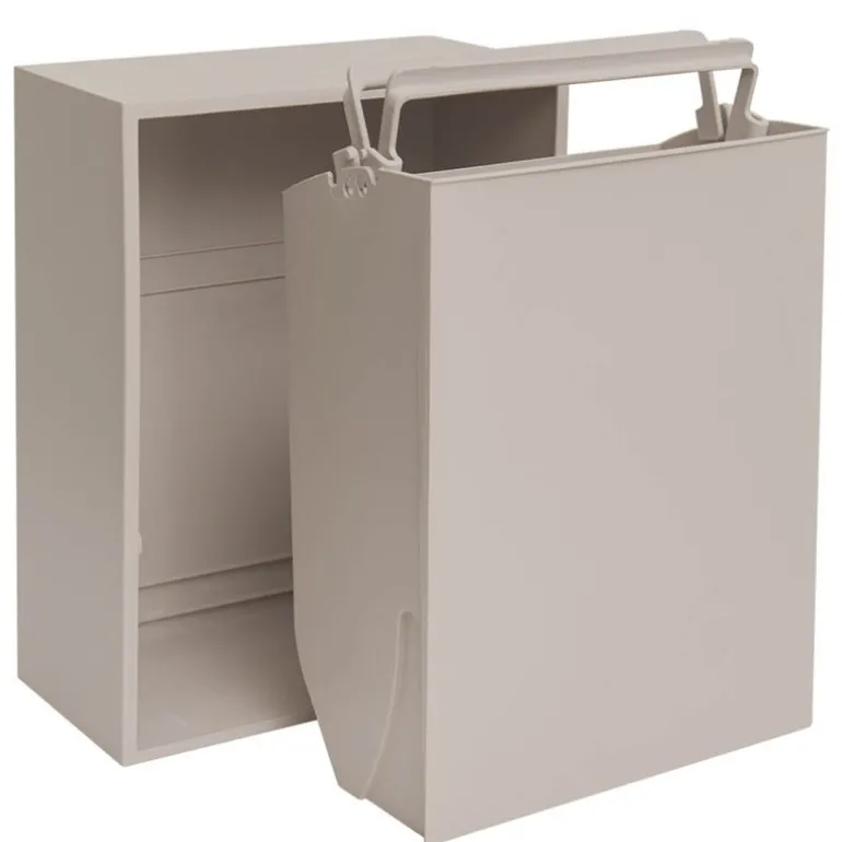 Recycling kildesorteringsboks 30x15x40 cm Silver Cloud Grey