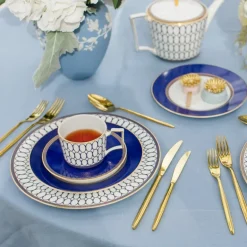 Renaissance Gold tekopp & asjett