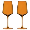 Reserve vinglass Nouveau i krystall 65 cl amber