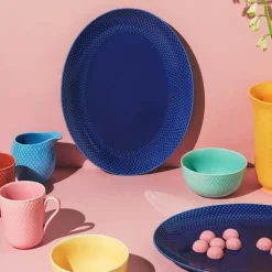 Rhombe Color skål 13 cm aqua