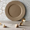 Rhombe Earth middagstallerken 27 cm clay