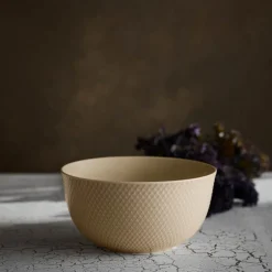 Rhombe Earth serveringsskål 22 cm marble