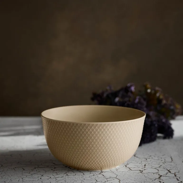 Rhombe Earth serveringsskål 22 cm marble