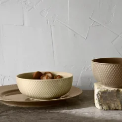 Rhombe Earth skål 15,5 cm marble