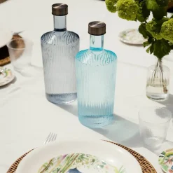 Ribbed Elegance flaske Lucky 1,25L turkis