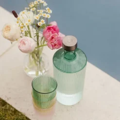 Ribbed Elegance gaveeske Bondi 3 deler grønn
