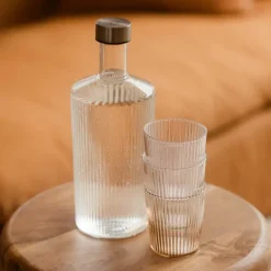 Ribbed Elegance gaveeske White Haven 3 deler