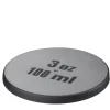 Rino bollesett 2 stk 100 ml stål/svart
