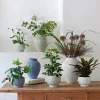 Ripple vase 27 cm hvit