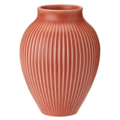Ripple vase 20 cm korall