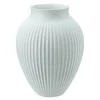 Ripple vase 27 cm matt isblå