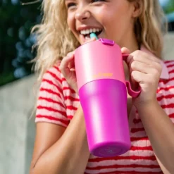 Rise Tumbler 77 cl med sugerør Pink Lemonade Kaleidoscope
