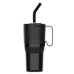 Rise Tumbler 77 cl med sugerør svart