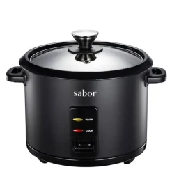 Riskoker 1,5L svart