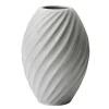 River vase 16 cm hvit