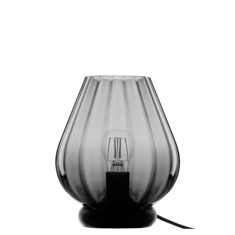 Rocks XO bordlampe 20,4 cm koksgrå