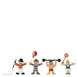 Rossaio aktivitetsleke bygg figurer 16 deler