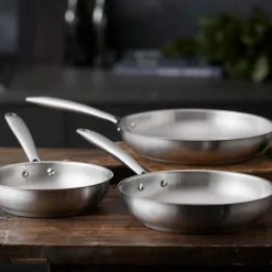 Roya stekepanne 28 cm rustfritt stål