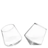 Rullende vinglass i krystall 36 cl 2 stk
