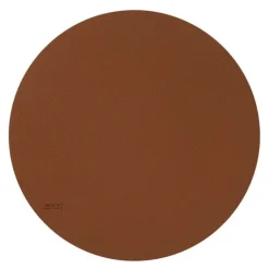 Rund bordbrikke 40 cm brun