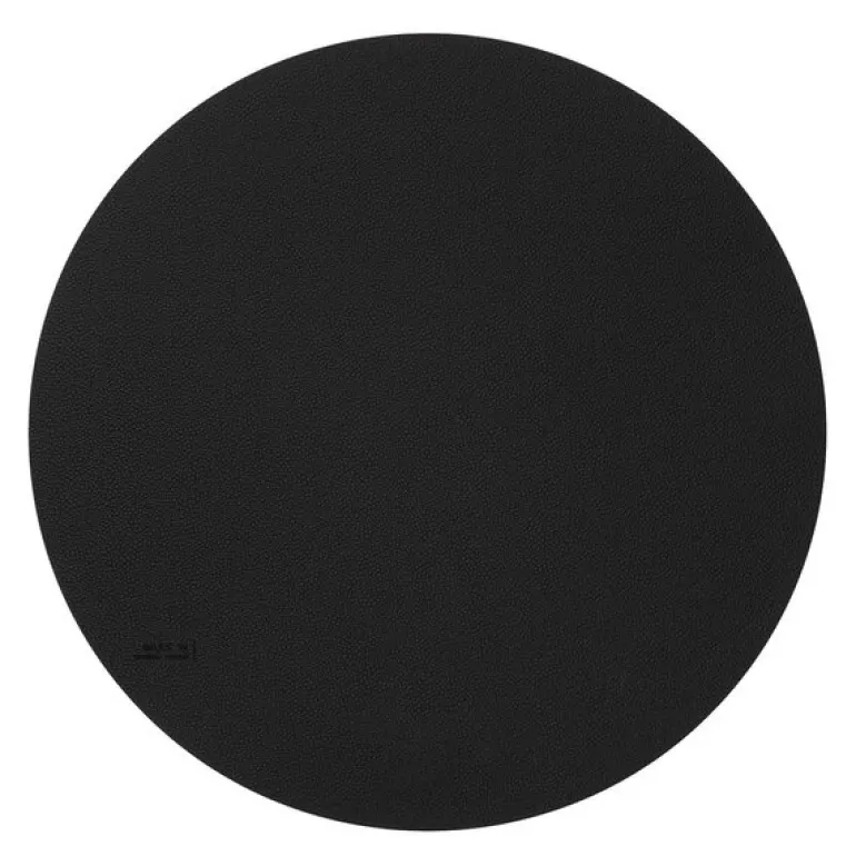 Rund bordbrikke 40 cm svart