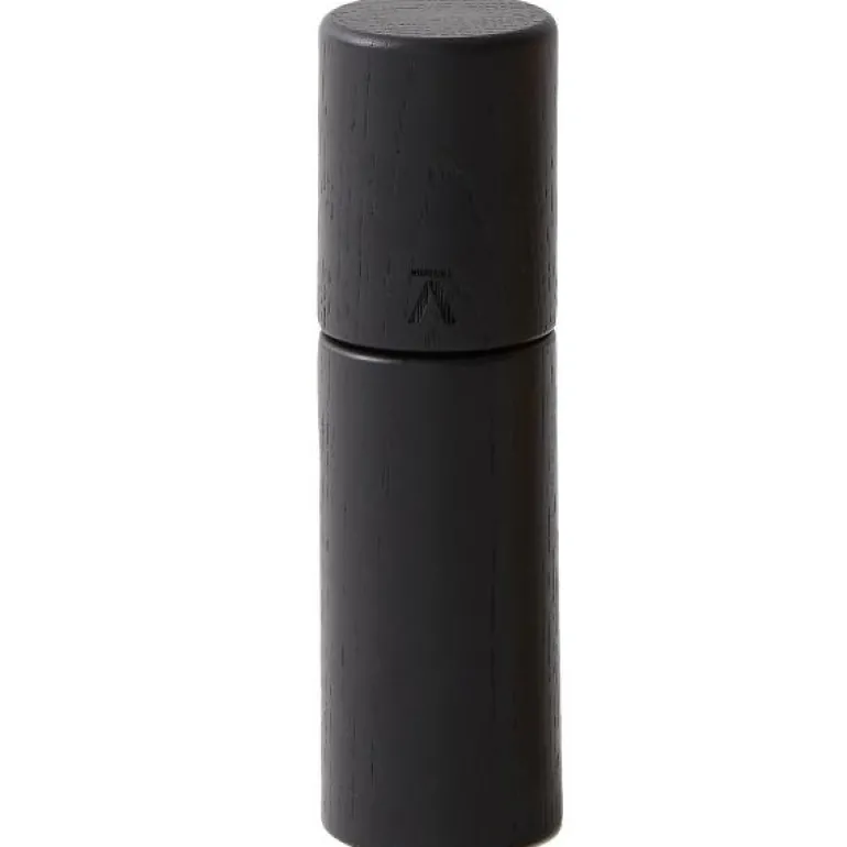 Salt og pepperkvern 18 cm svart