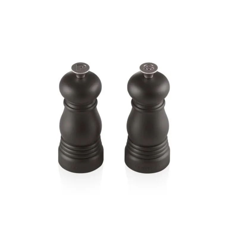 Salt- og pepperkvern sett 11 cm Matte Black