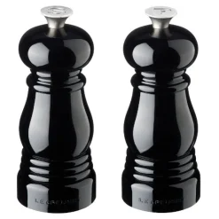 Salt- og pepperkvern sett 11 cm svart