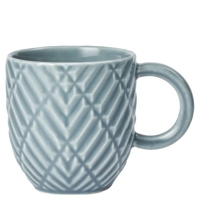 Samsurium Art deco krus 32 cl blå/grå