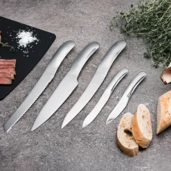 Santo kokkeknivsett stål